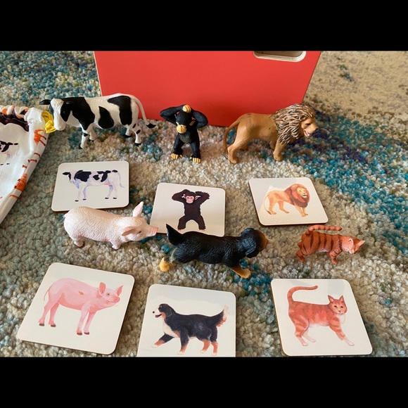 Lovevery bundle animal match and count/ring chute - Picture 6 of 7